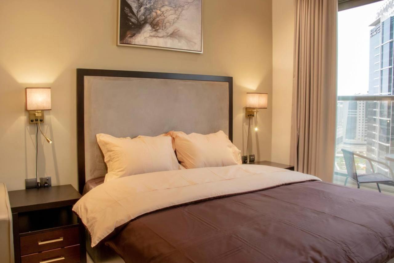 Aws Homes - Luxurious High Floor Studio With Breathtaking View Dubai Dış mekan fotoğraf