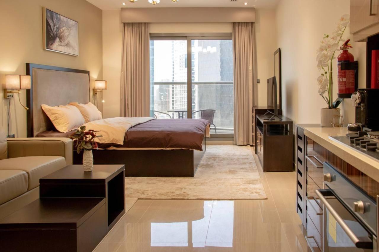 Aws Homes - Luxurious High Floor Studio With Breathtaking View Dubai Dış mekan fotoğraf