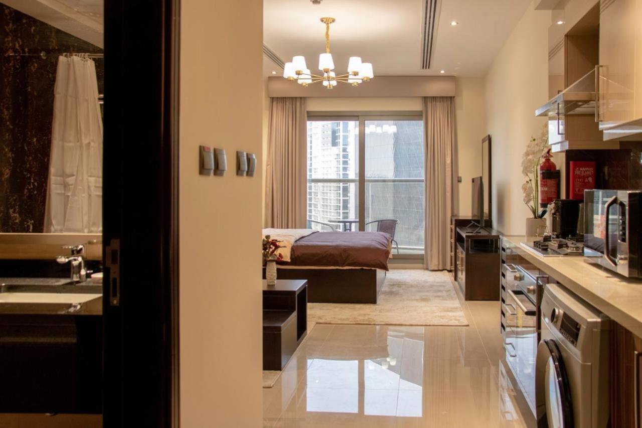 Aws Homes - Luxurious High Floor Studio With Breathtaking View Dubai Dış mekan fotoğraf